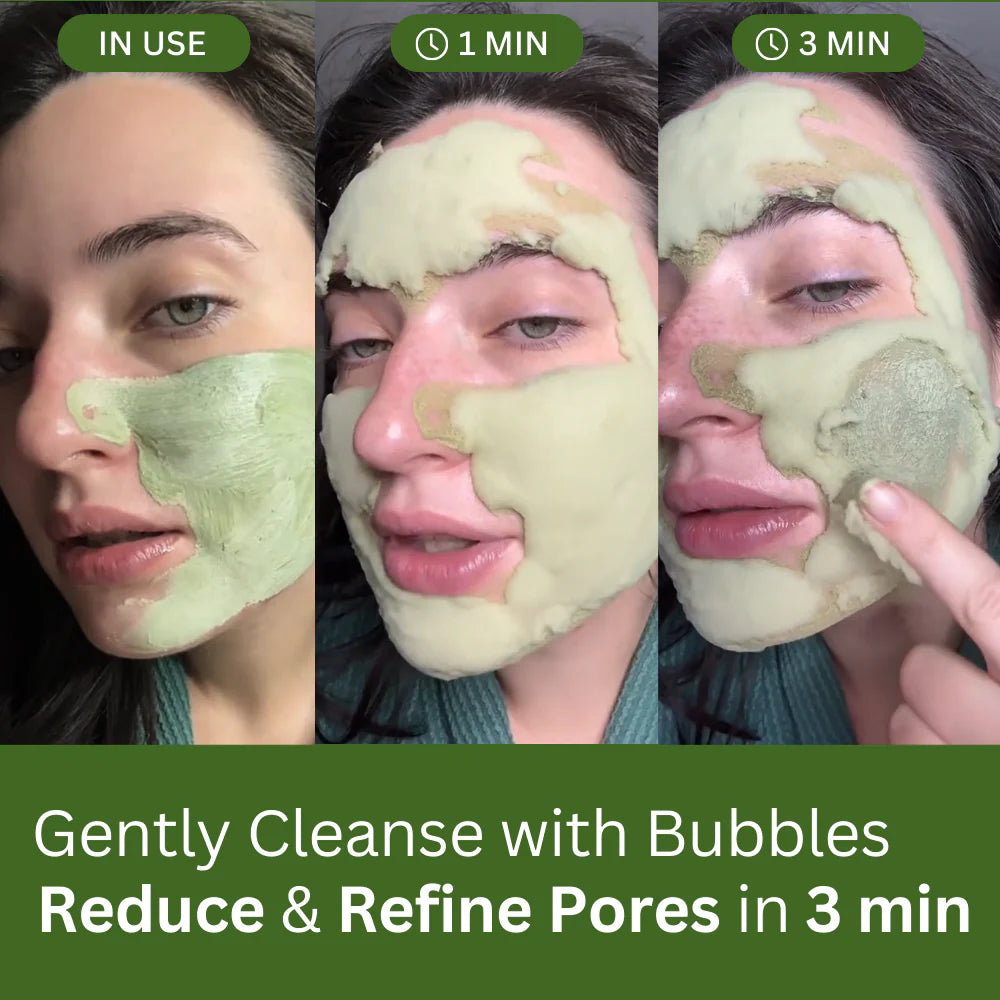 Holy Basil Sparking Bubble Mask