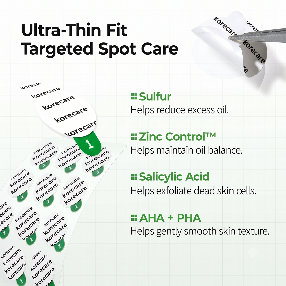 S-Zinc Zero-Fit Ultra Thin Blemish Spot Patch