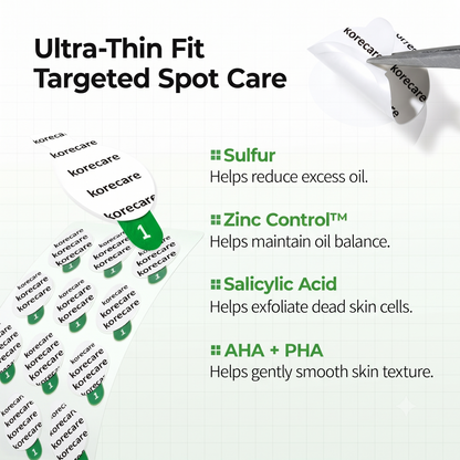 S-Zinc Zero-Fit Ultra Thin Blemish Spot Patch